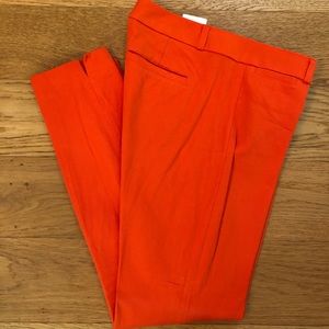 Banana Republic Sloan pant size 2, bright orange